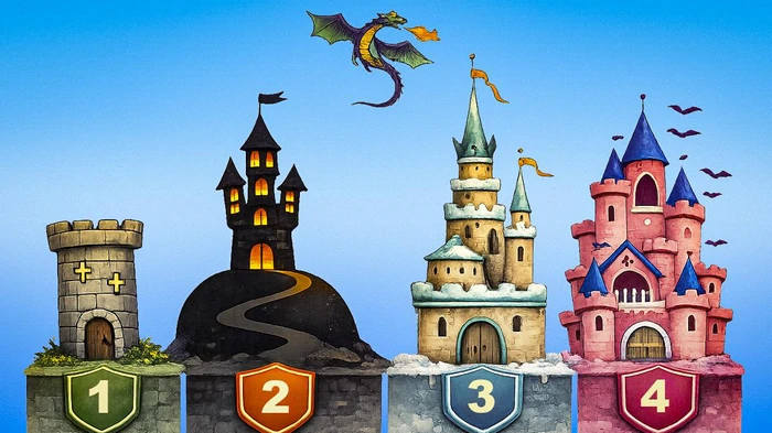 Test psicológico de carácter especial para mujeres: qué castillo elegirás